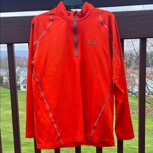Under Armour Men's Bright Orange and grey Performance Jacket